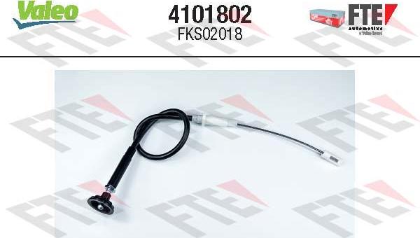 FTE 4101802 - Clutch Cable autospares.lv