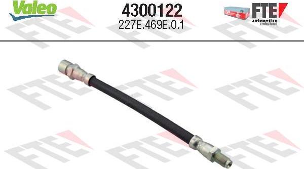 FTE 4300122 - Brake Hose autospares.lv