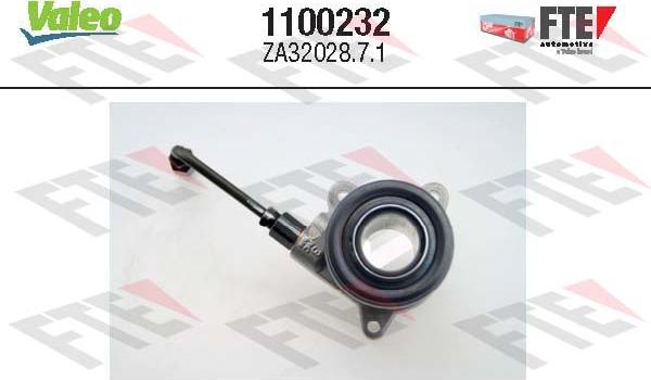 FTE 1100232 - Central Slave Cylinder, clutch autospares.lv