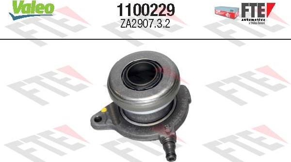 FTE 1100229 - Central Slave Cylinder, clutch autospares.lv