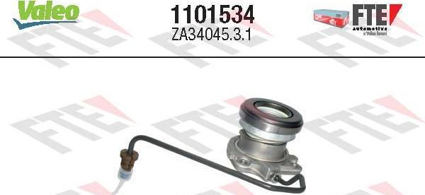 FTE 1101534 - Central Slave Cylinder, clutch autospares.lv