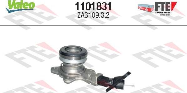 FTE 1101831 - Central Slave Cylinder, clutch autospares.lv