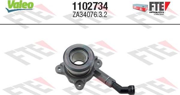 FTE 1102734 - Central Slave Cylinder, clutch autospares.lv