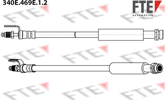 FTE 340E.469E.1.2 - Brake Hose autospares.lv