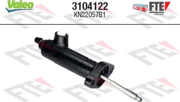 FTE 3104122 - Slave Cylinder, clutch autospares.lv