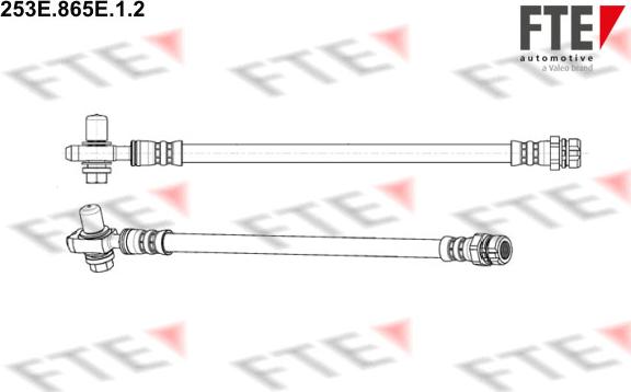 FTE 253E.865E.1.2 - Brake Hose autospares.lv