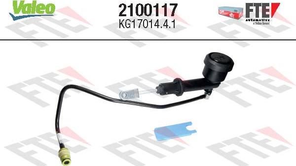 FTE 2100117 - Master Cylinder, clutch autospares.lv