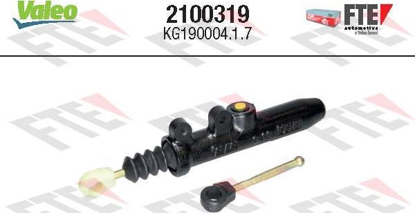 FTE 2100319 - Master Cylinder, clutch autospares.lv