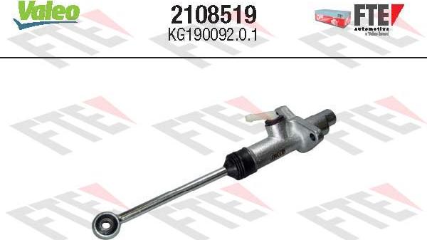 FTE 2108519 - Master Cylinder, clutch autospares.lv