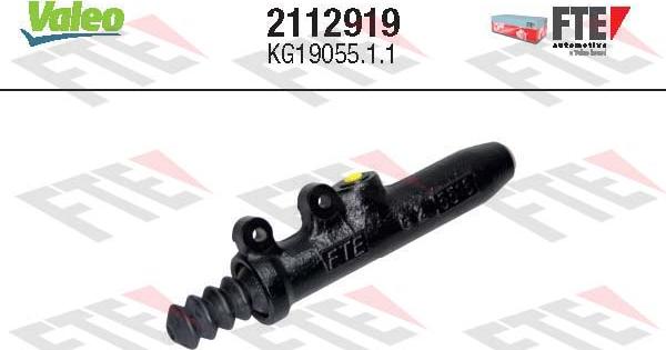 FTE 2112919 - Master Cylinder, clutch autospares.lv