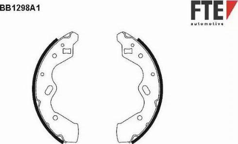 FTE BB1298A1 - Brake Shoe Set autospares.lv