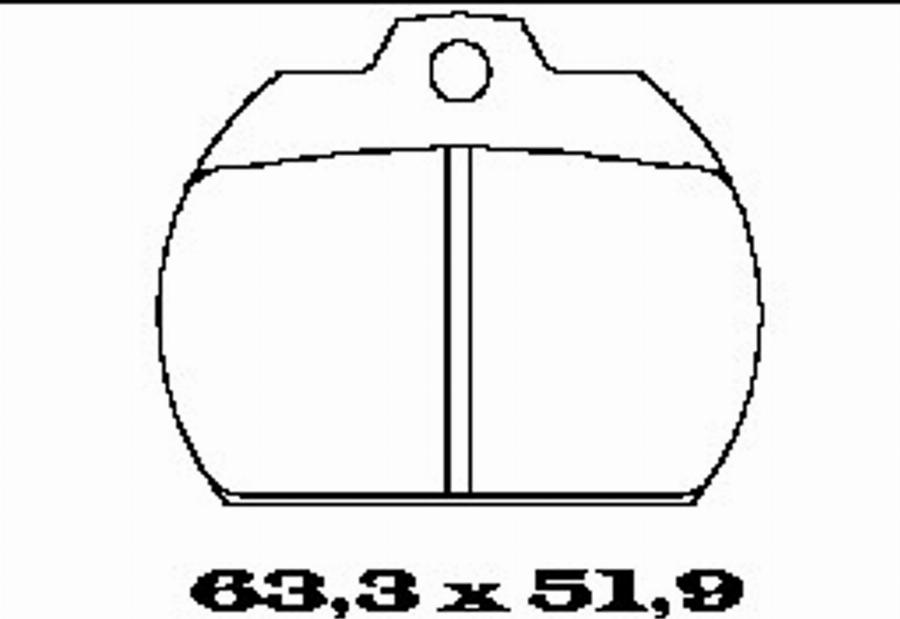 FTE BL1050A3 - Brake Pad Set, disc brake autospares.lv