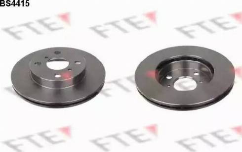 FTE BS4415 - Brake Disc autospares.lv