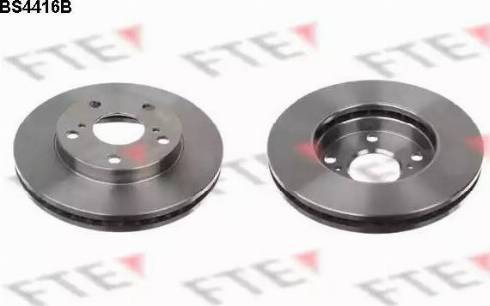 FTE BS4416B - Brake Disc autospares.lv