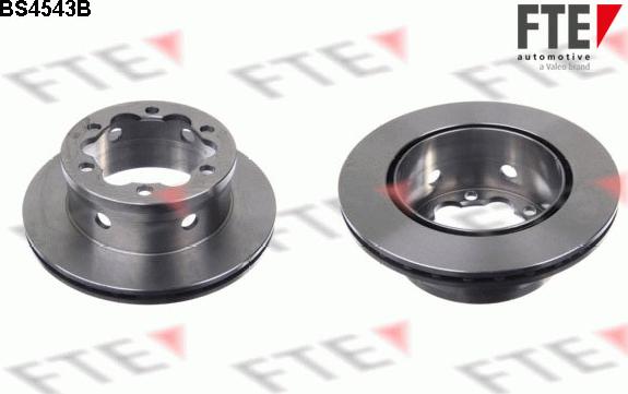 FTE BS4543B - Brake Disc autospares.lv