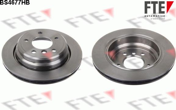 FTE BS4677HB - Brake Disc autospares.lv