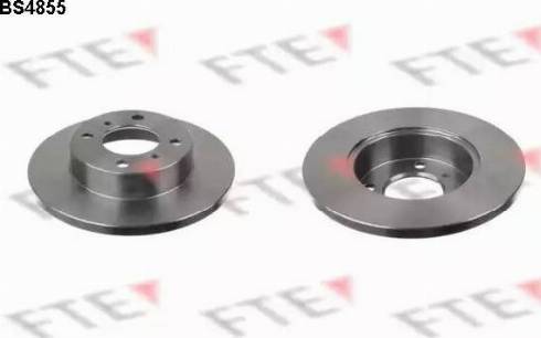 FTE BS4855 - Brake Disc autospares.lv