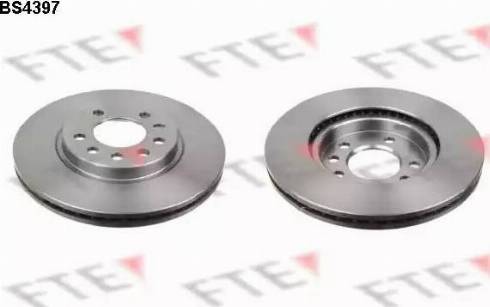 FTE BS4397 - Brake Disc autospares.lv