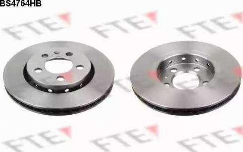 FTE BS4764HB - Brake Disc autospares.lv