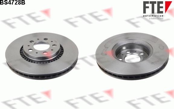 FTE BS4728B - Brake Disc autospares.lv