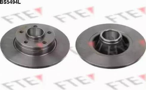 FTE BS5494L - Brake Disc autospares.lv