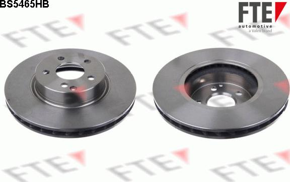 FTE BS5465HB - Brake Disc autospares.lv