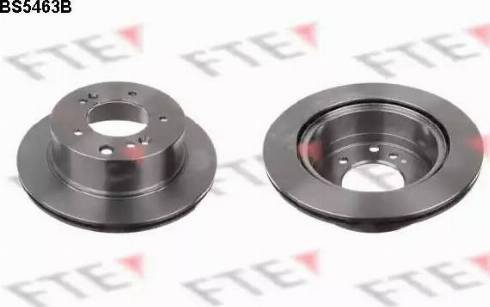 FTE BS5463B - Brake Disc autospares.lv