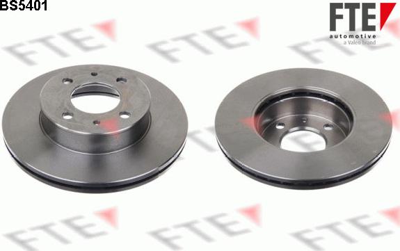 FTE BS5401 - Brake Disc autospares.lv