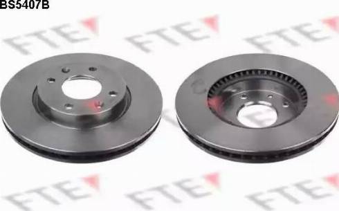 FTE BS5407B - Brake Disc autospares.lv