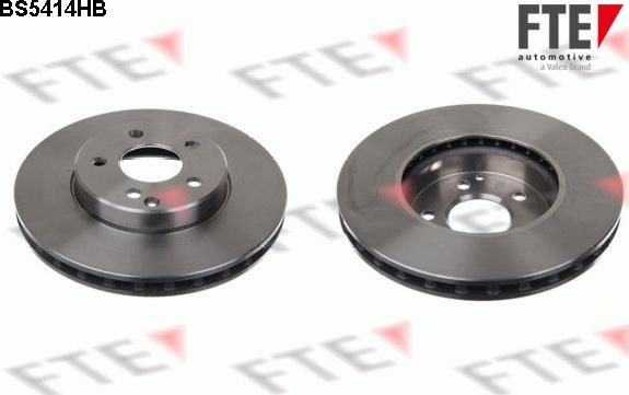 FTE BS5414HB - Brake Disc autospares.lv