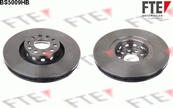 FTE BS5009HB - Brake Disc autospares.lv