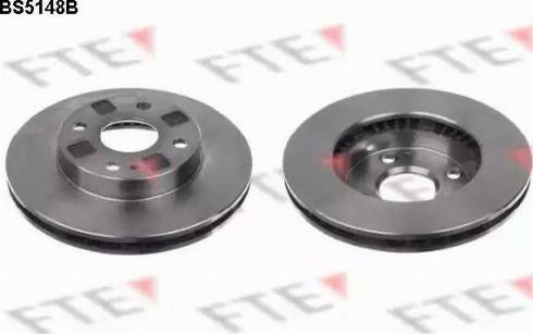 FTE BS5148B - Brake Disc autospares.lv