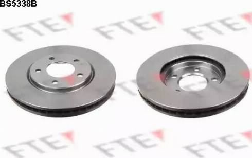 FTE BS5338B - Brake Disc autospares.lv