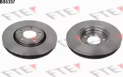 FTE BS5337 - Brake Disc autospares.lv