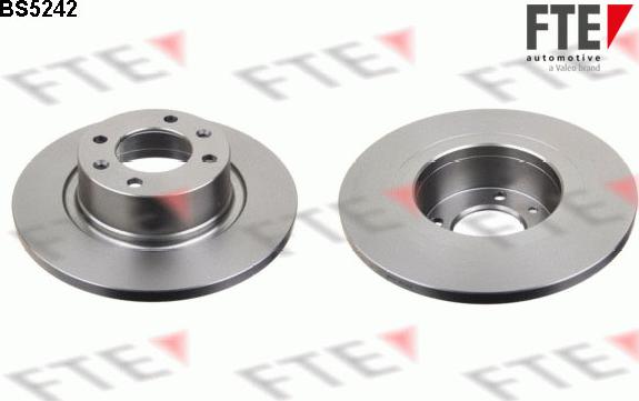 FTE BS5242 - Brake Disc autospares.lv