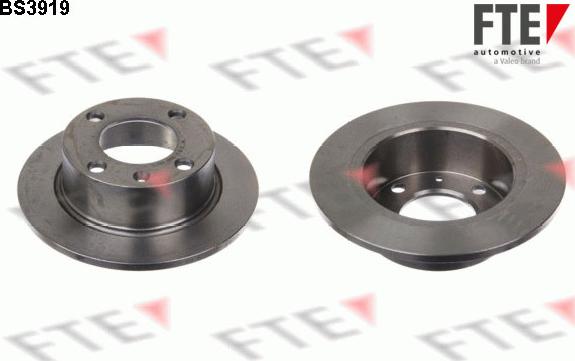 FTE BS3919 - Brake Disc autospares.lv