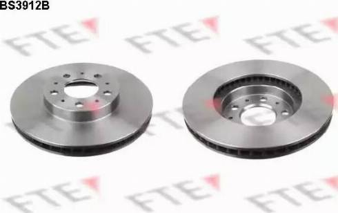 FTE BS3912B - Brake Disc autospares.lv