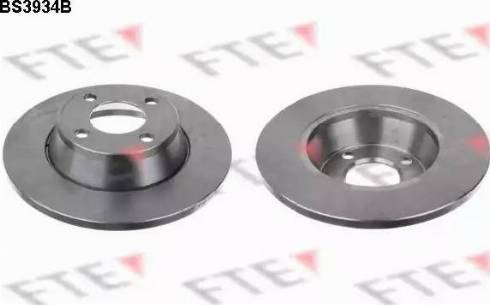 FTE BS3934B - Brake Disc autospares.lv