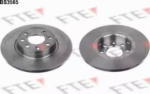 FTE BS3565 - Brake Disc autospares.lv