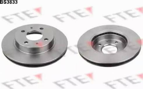 FTE BS3833 - Brake Disc autospares.lv