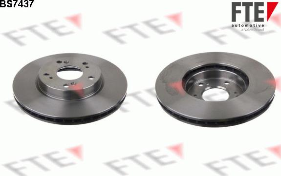 FTE BS7437 - Brake Disc autospares.lv