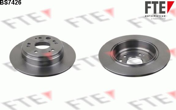 FTE BS7426 - Brake Disc autospares.lv