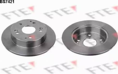 FTE BS7421 - Brake Disc autospares.lv