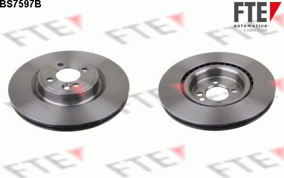 FTE BS7597B - Brake Disc autospares.lv