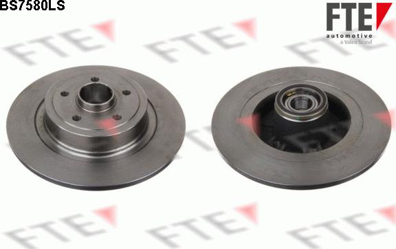 FTE BS7580LS - Brake Disc autospares.lv