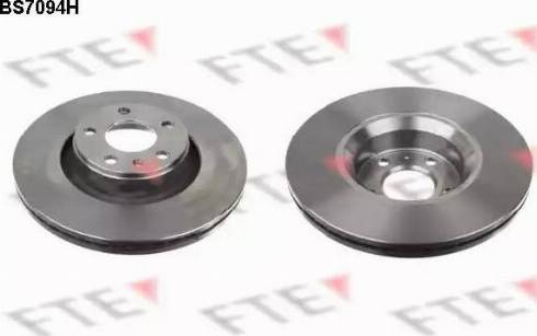 FTE BS7094H - Brake Disc autospares.lv