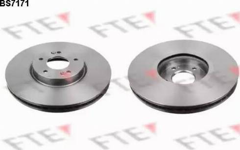 FTE BS7171 - Brake Disc autospares.lv