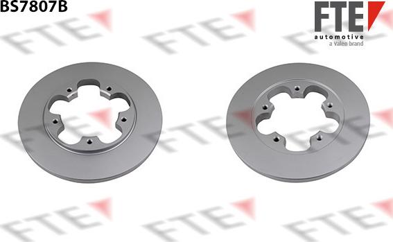 FTE BS7807B - Brake Disc autospares.lv