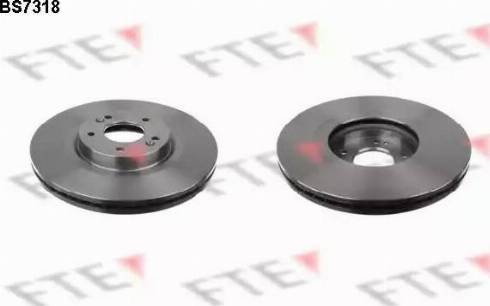 FTE BS7318 - Brake Disc autospares.lv