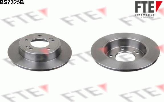 FTE BS7325B - Brake Disc autospares.lv